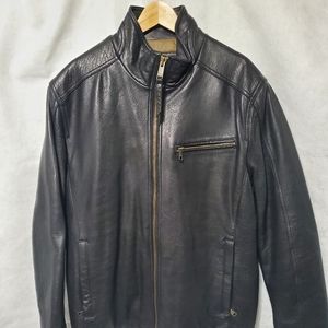Marc New York Leather Jacket XL Black